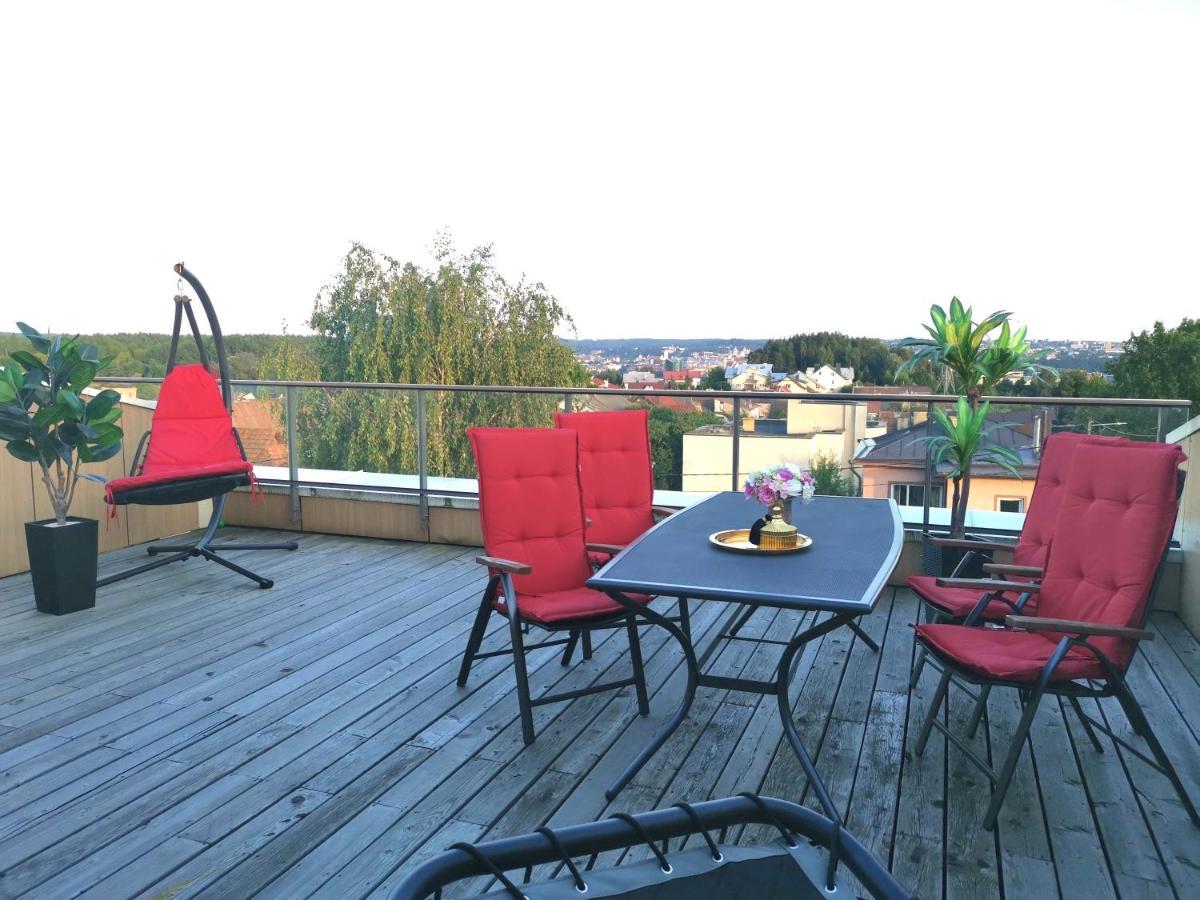 Апартаменты Luxury Penthouse With Large Terrace & Panoramic Old Town View