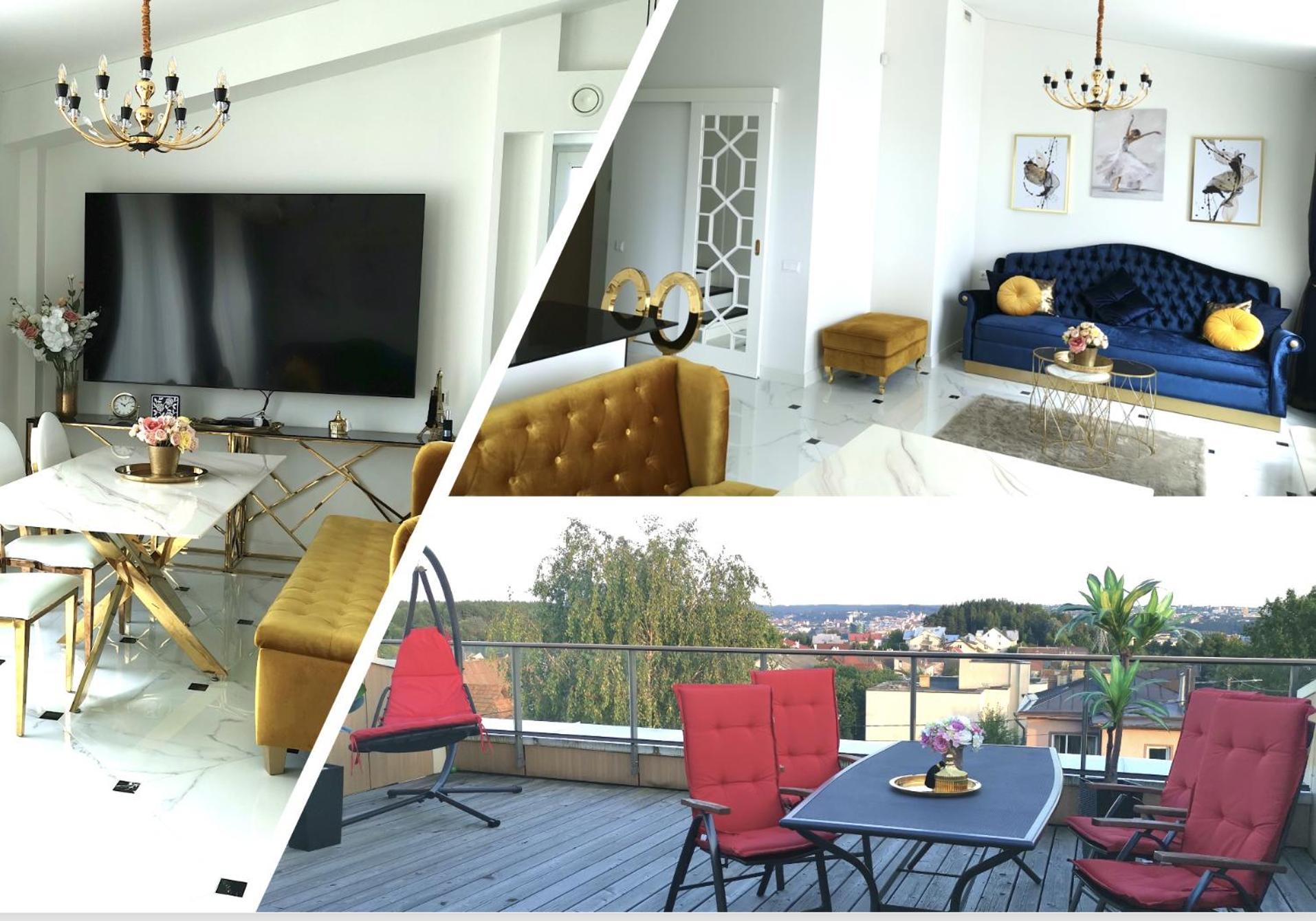 Luxury Penthouse With Large Terrace & Panoramic Old Town View *